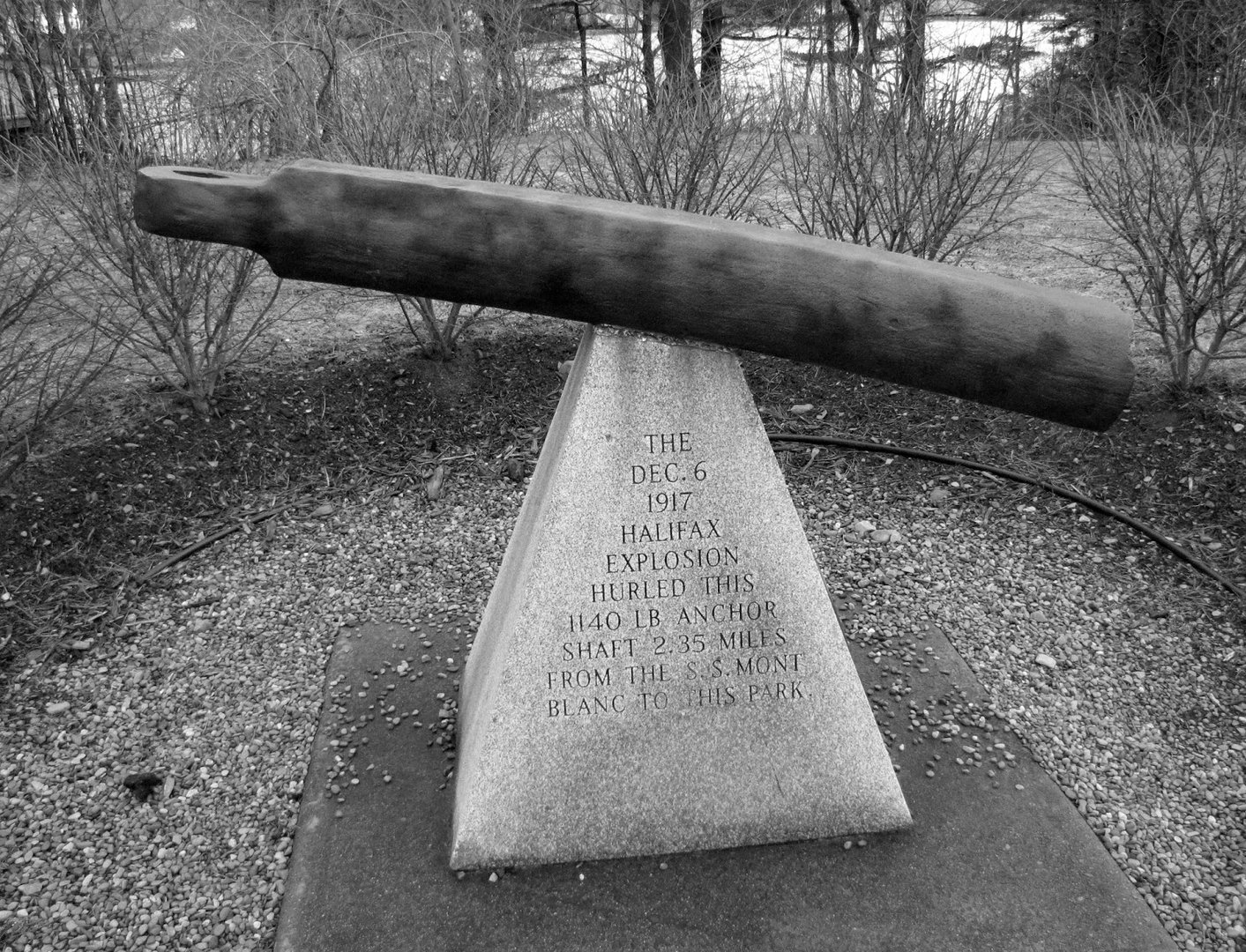 Halifax Explosion Mont Blanc anchor.JPG