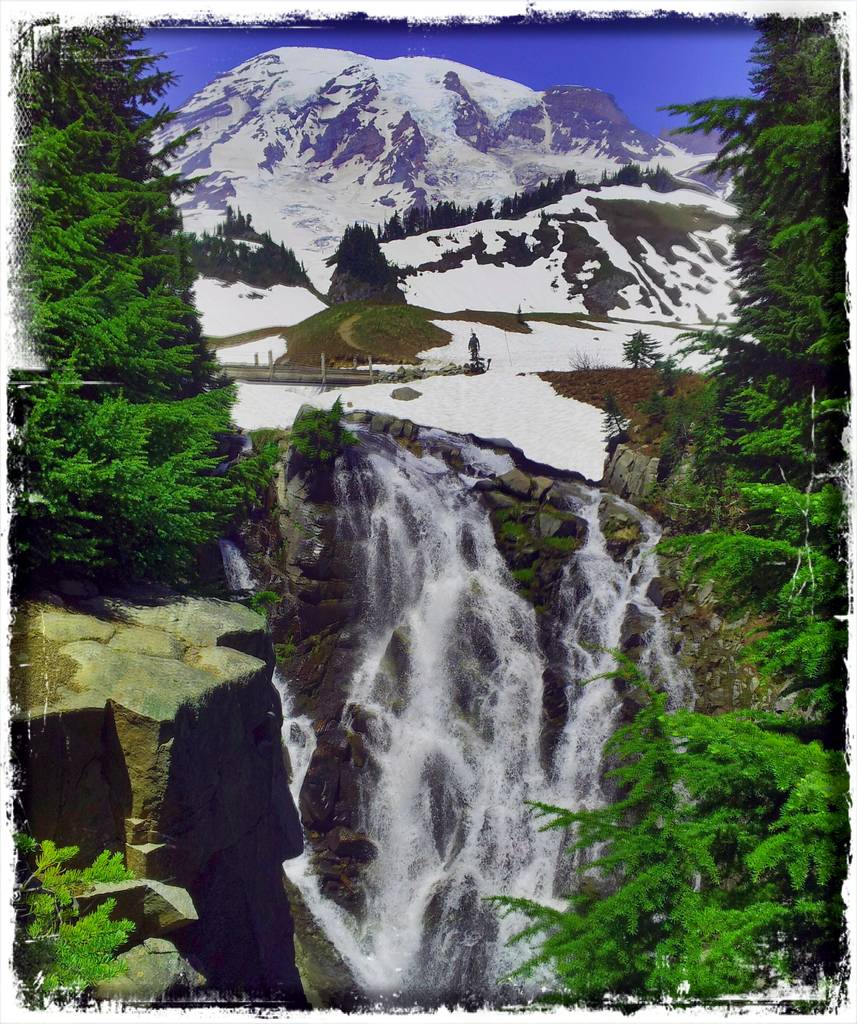 Myrtal Falls, Paradise Mt Rainier